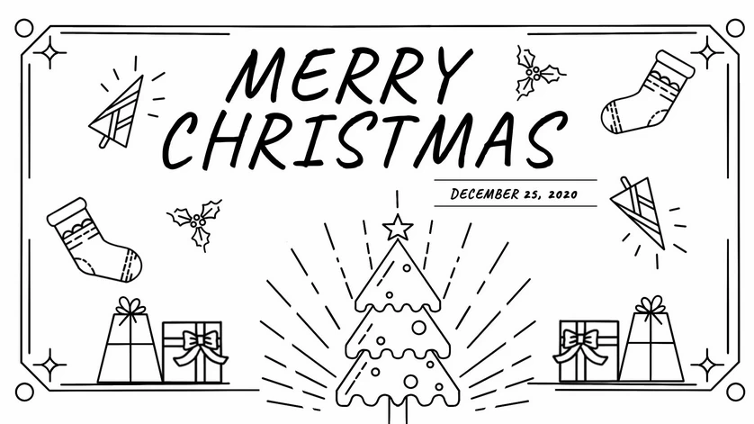 圣诞节圣诞树圣诞老人闪亮装饰电商促销折扣海报PSD模板AI素材【038】